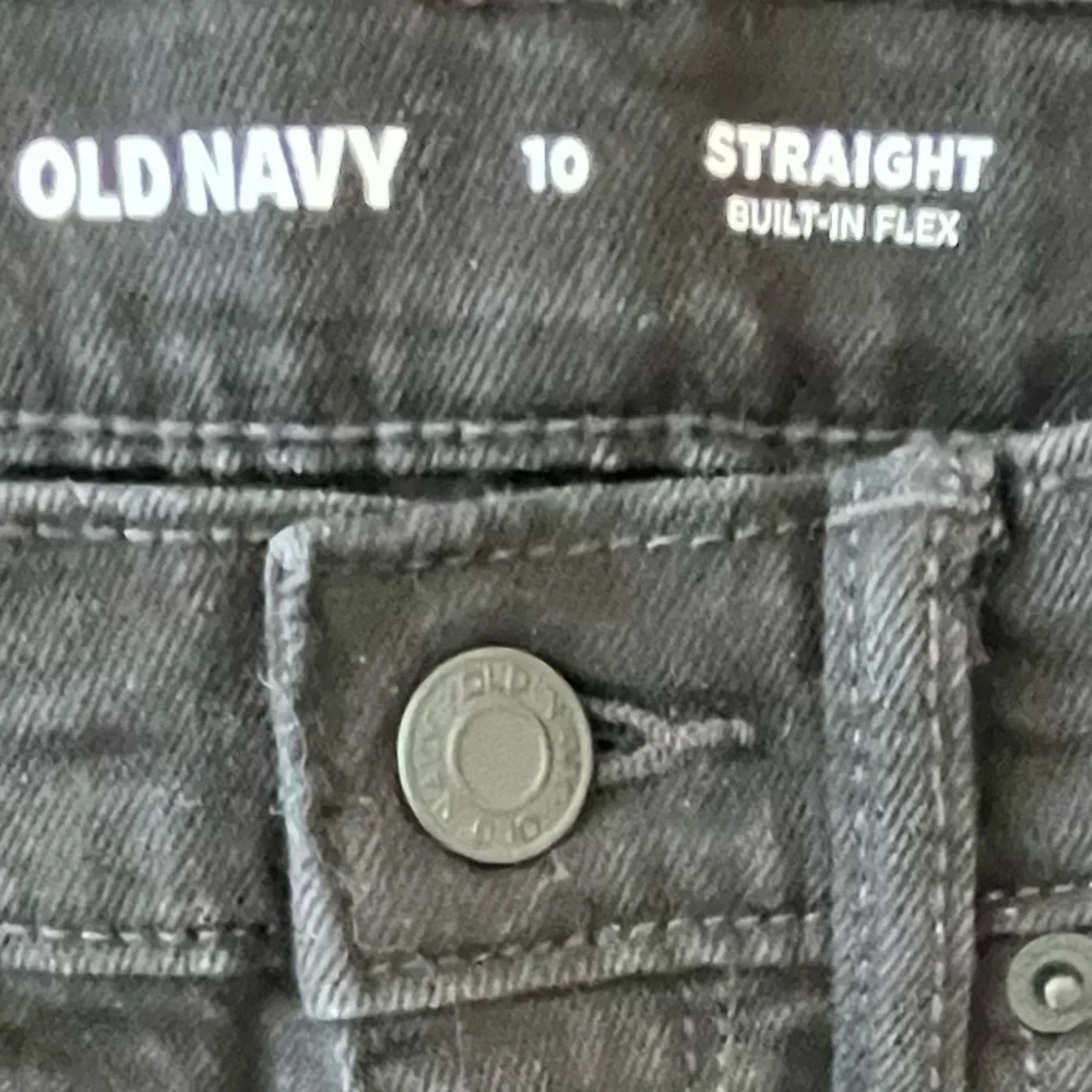 Boys’ Old Navy Black Straight Jeans Size 10
